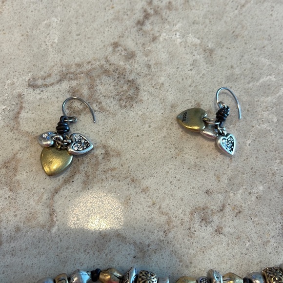 FOSSIL JEWELRY SET BRACELET AND EARRINGS - Picture 2 of 3